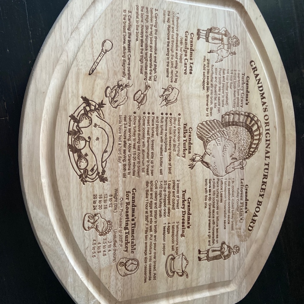 Grandmas Turkey board